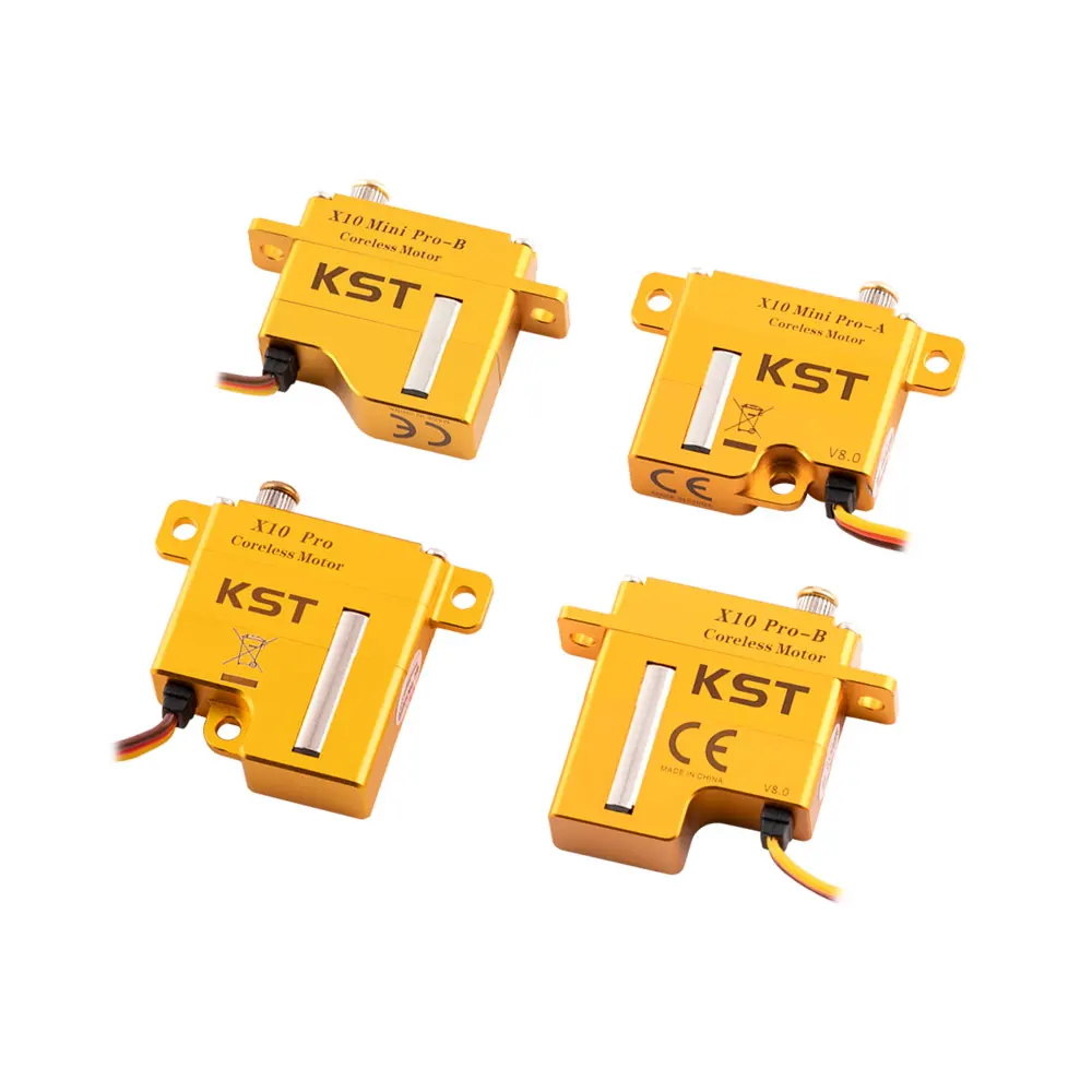 KST X10 Mini Pro 8.0Kgf.cm 0.08sek Digitaler Metallgetriebe-Servo für Wettkampfgleiter und Großmodellgleiter – Detail 17