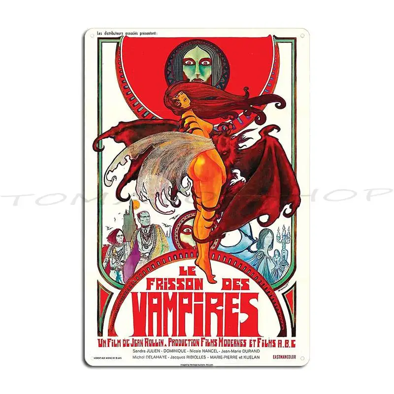 Ilsa The Wicked Warden Metal Plaque Poster Wall Cave Garage Painting Garage Decoration Customized  Tin Sign Poster