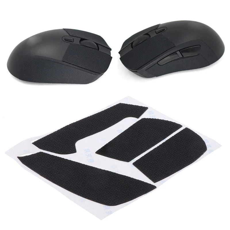 

1 Set Side Pads Mouse Feet Mouse Skates Side Stickers for G403 Mice,Black Mouse Feet Stickers Skates Pad Sweat-wicking for G403