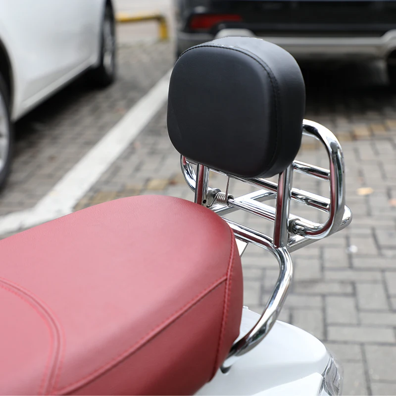 New Product Motorcycle Sun Backrest Motorcycle Accessories Shelf Rear Shelf Chrome Plated Anti-rust China Factory