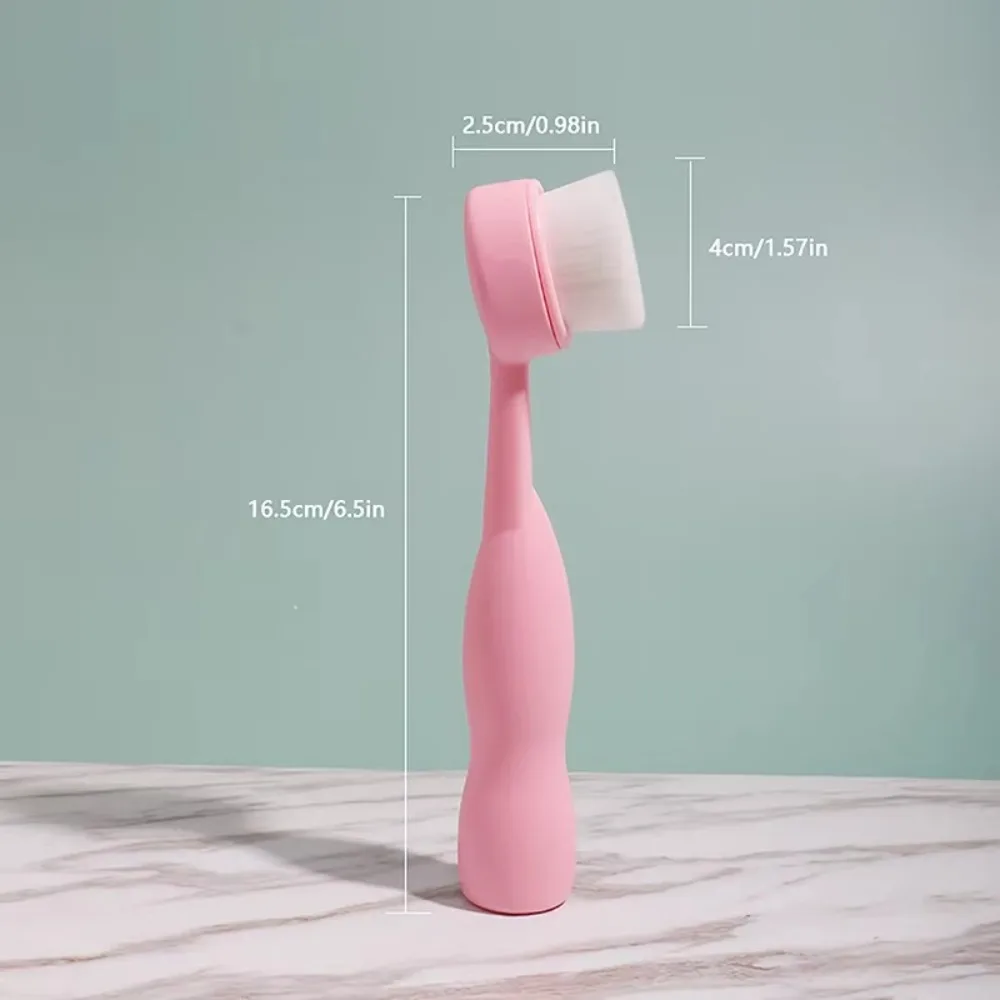 New Long Handle Face Cleansing Brush Portable Exfoliating Face Scrub Brushes Skin Care Skin Wash Tools Face