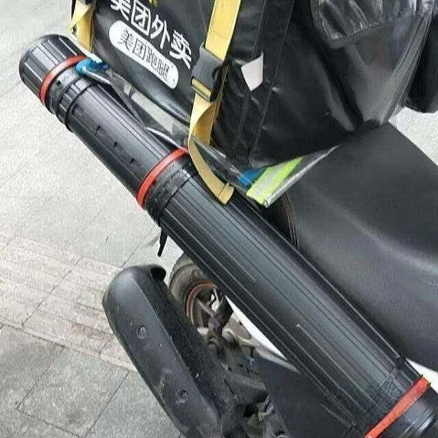 

Protective Umbrella Cover for Vehicles Motorcycle Sunshade Umbrella Storage Barrel Extendable Delivery Rider Bucket
