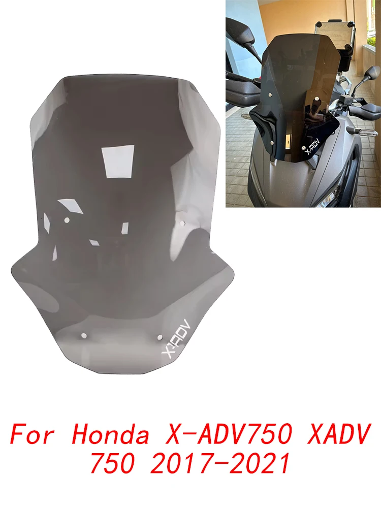 AliExpress QBIGMOTO X-ADV 750 2021 Motorcycle Street Sport Bike Windshield Windscreen For Honda X-ADV750 X-ADV XADV 750 XADV750 XADV-750 2020-2017