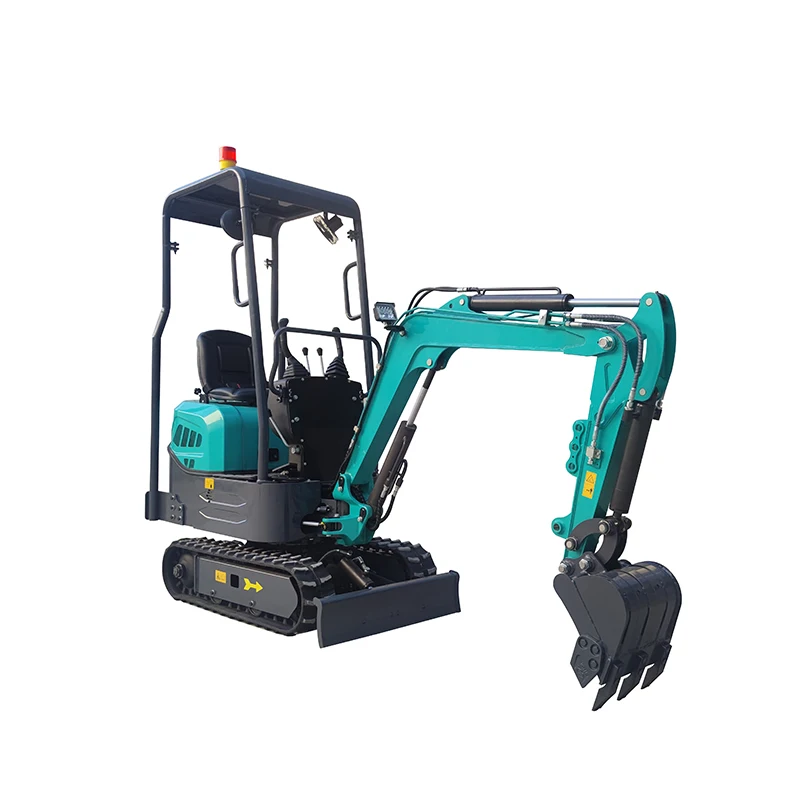 Personalização Escavadeira Hidráulica Crawler, Mini Digger para Jardim, Anexos Opcionais, 1.2ton, Venda