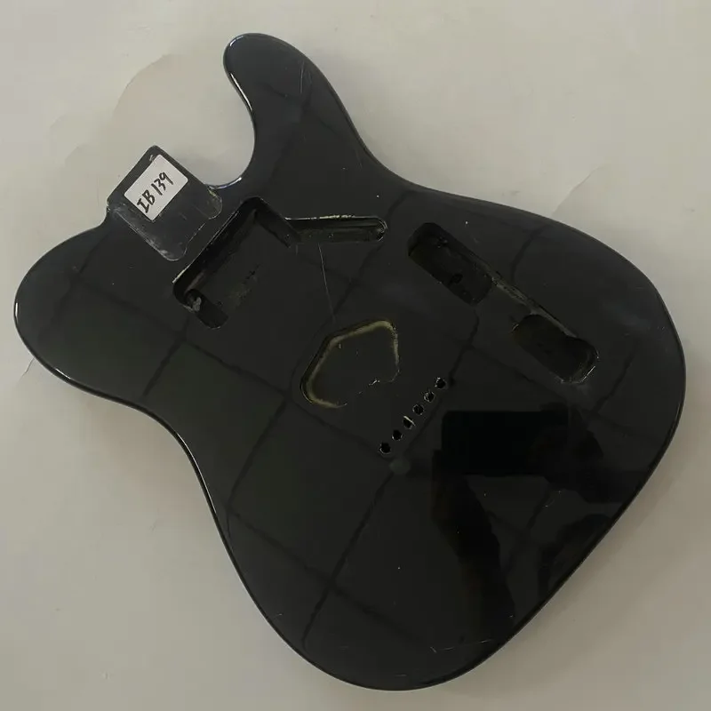 IB139 String Though TL Model Electric Guitar Body Custom Pickups for Replace and DIY Black Color Right Hand