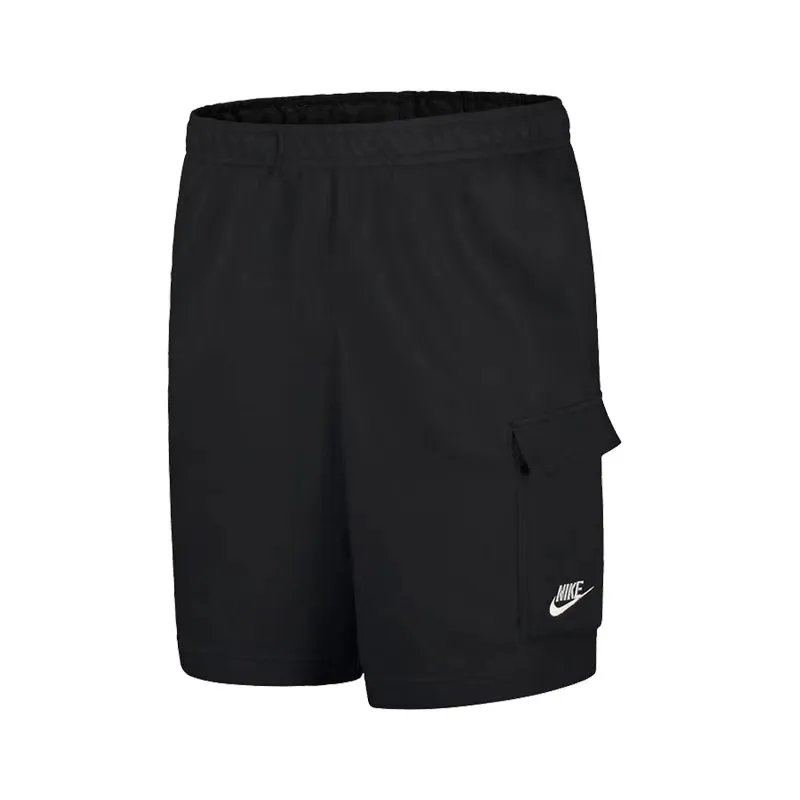 Nova chegada original nike como m nsw club ft cargo shorts masculinos roupas esportivas