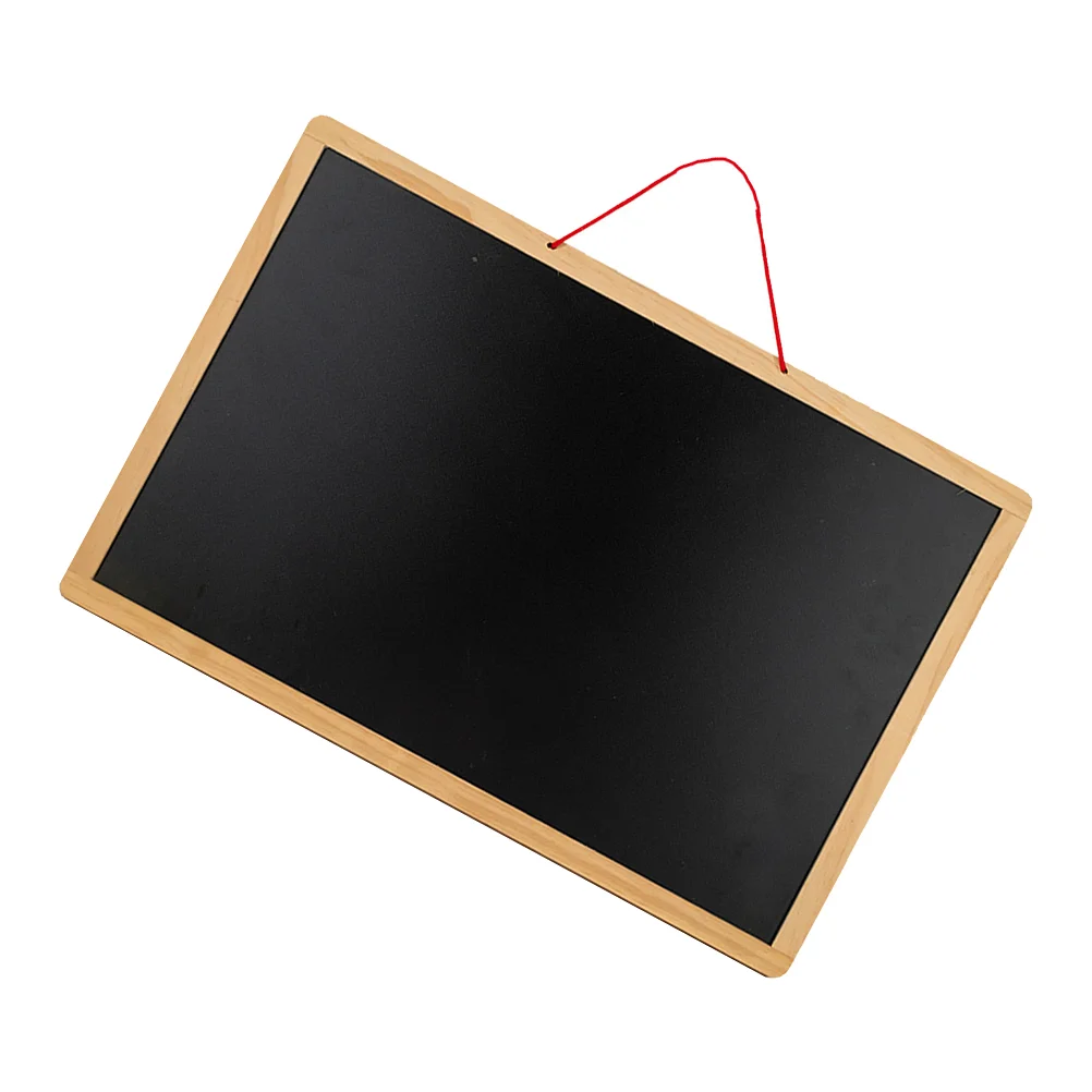 Blackboard Hotel Chalkboard Double Side Message Magnetic Memo Creative Painting Use Wooden Notes Boards