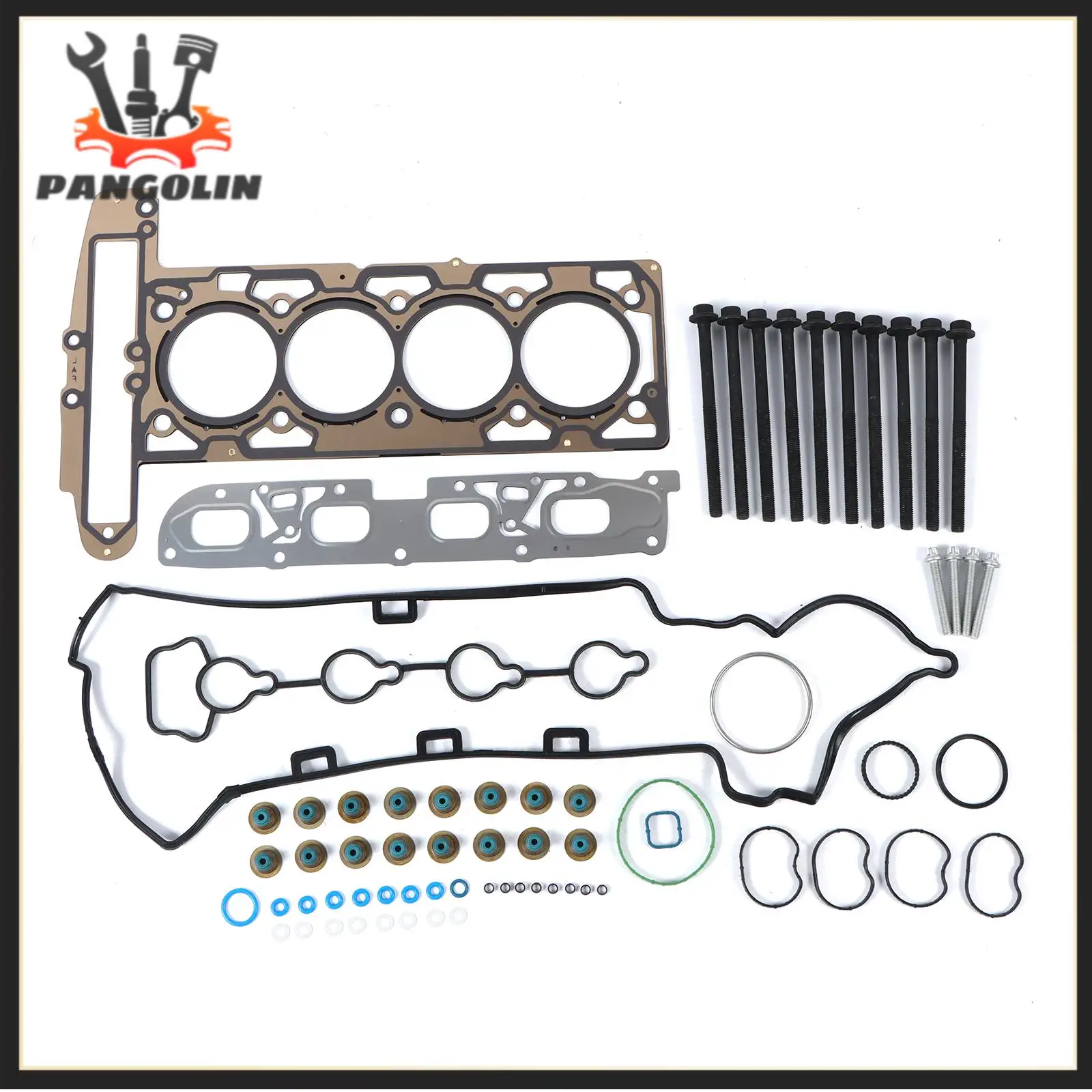 

Engine Valve Cover Gasket Set W/Bolts ES72196 21018819 For Chevrolet Malibu HHR Cobalt Pontiac G5 G6 Saturn Aura Sky Vue