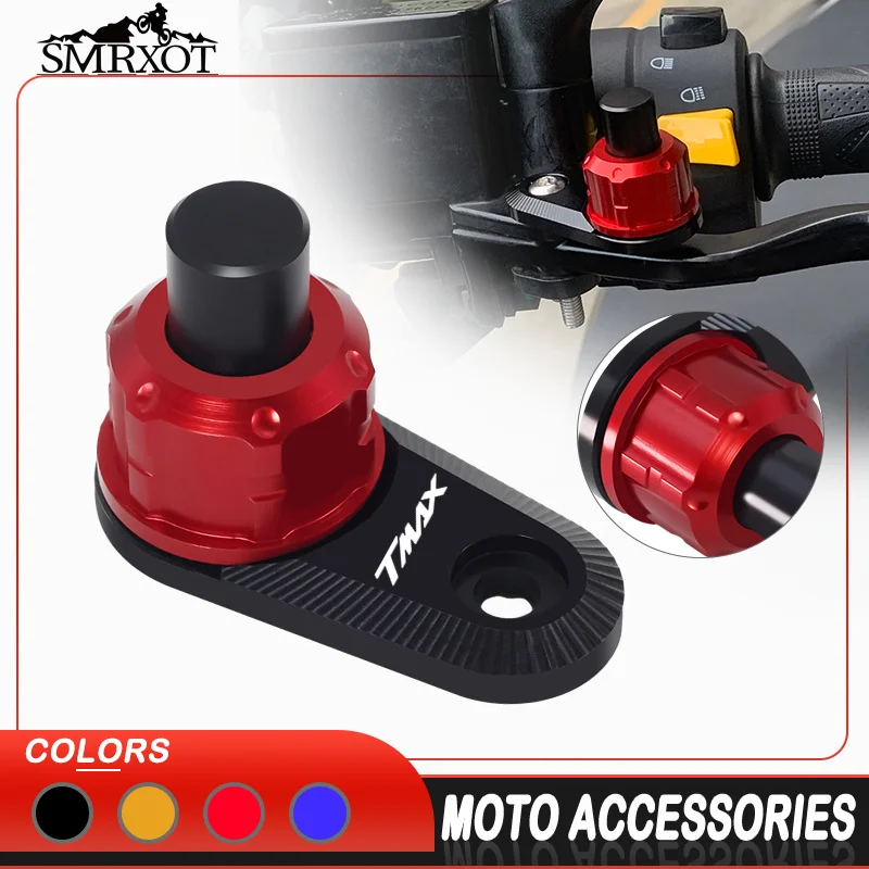 Tmax-Botón de estacionamiento para motocicleta, interruptor de palanca de freno de estacionamiento, bloqueo auxiliar para YAMAHA TMAX500 530 DX SX TMAX560 TECH MAX