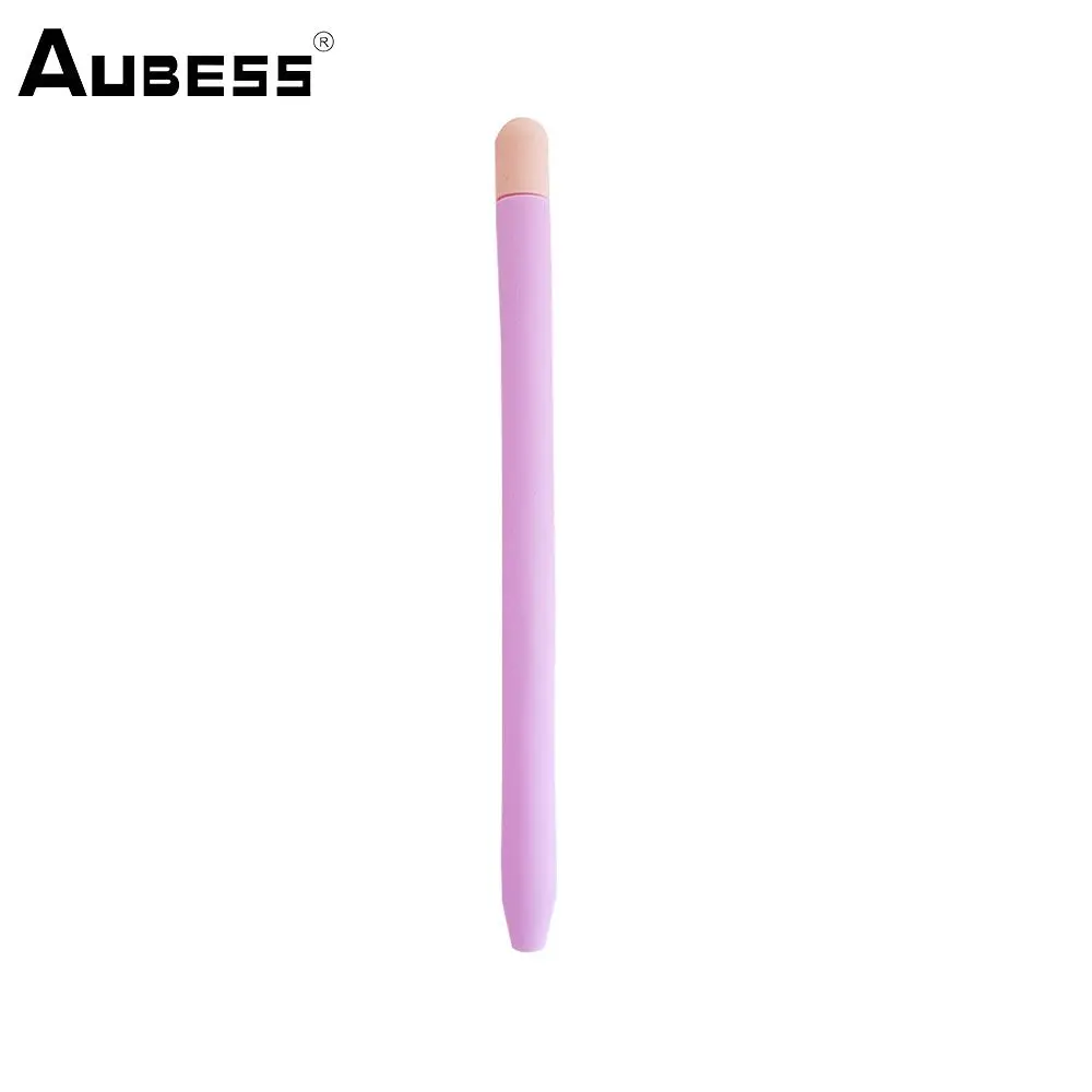 Pennenhoes Zacht Materiaal Huidvriendelijk Gevoel Kleurcontrast Kleurrijk Veelkleurig Lichtpaars Voor Potlood 2e Generatie Touch