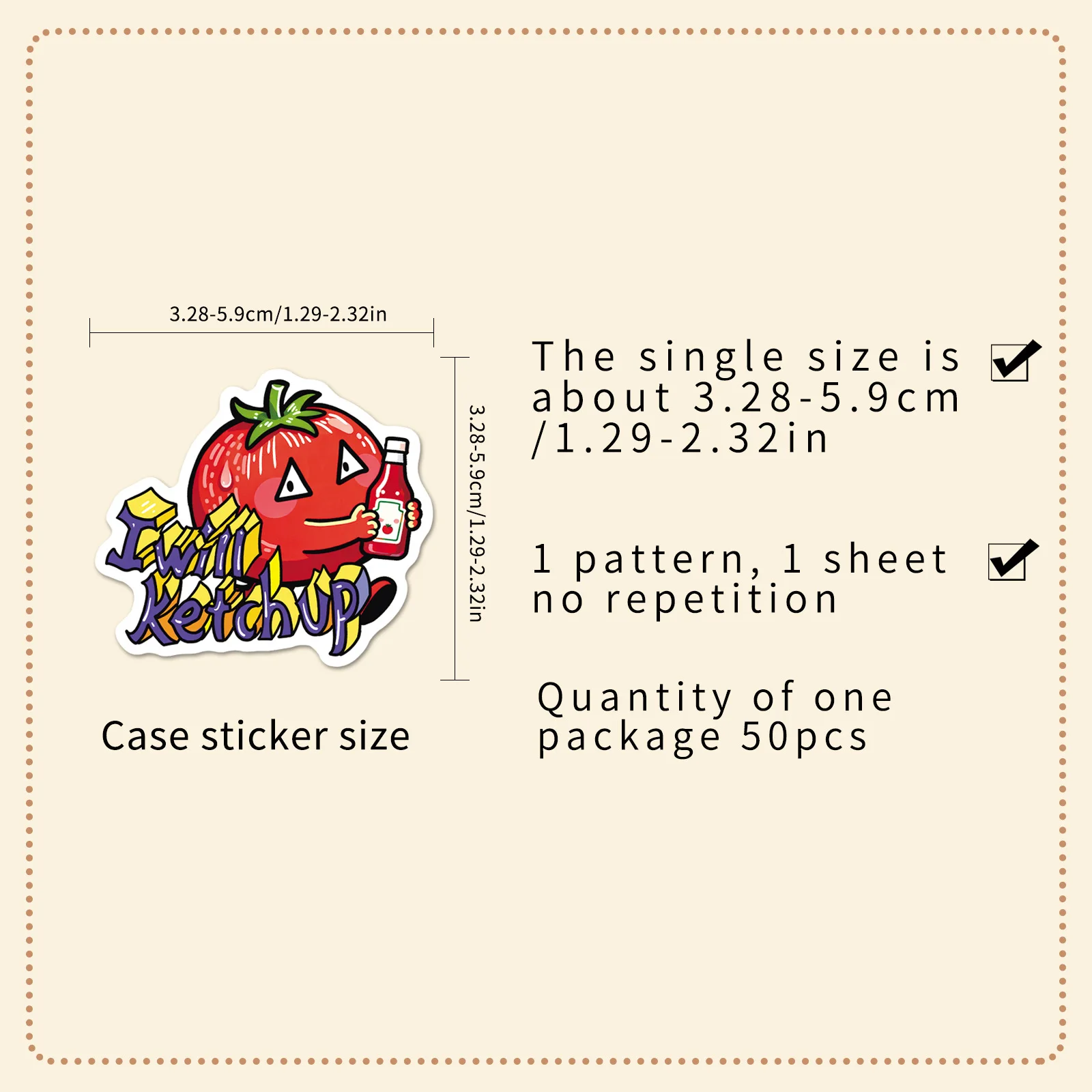 Autocollants de jeu de mots anglais amusants, 50 pièces, Image de dessin animé, Graffiti, décoration, étui de téléphone portable, guitare, bagages, autocollants imperméables, jouet pour enfants