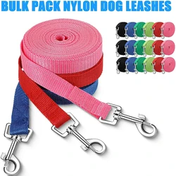 Nylon Dog Training Leashes Walking Pet Leash Long Lanyard Traction Rope for Small Large Dogs Lead Item