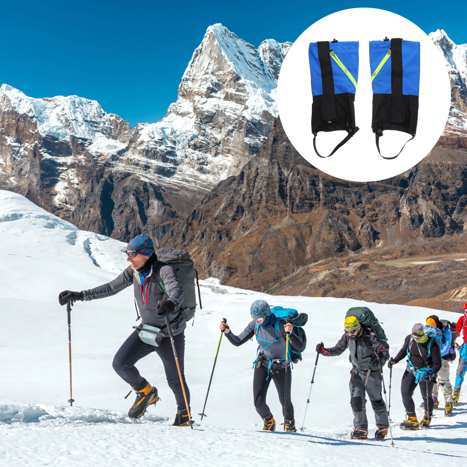 

1Pair Outdoor Leg Sleeve Waterproof Hiking Skiing Mountaineering Protective Cover Highquality Safe Leg Protector