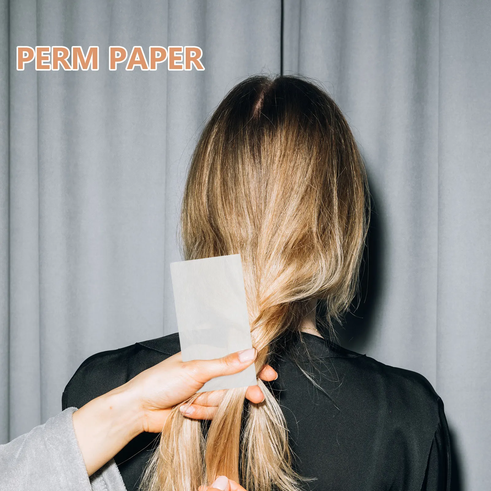 

130 листов салонной бумаги для химической завивки, профессиональный инструмент для укладки волос, термостойкие концевые листы для самостоятельной завивки и окрашивания волос