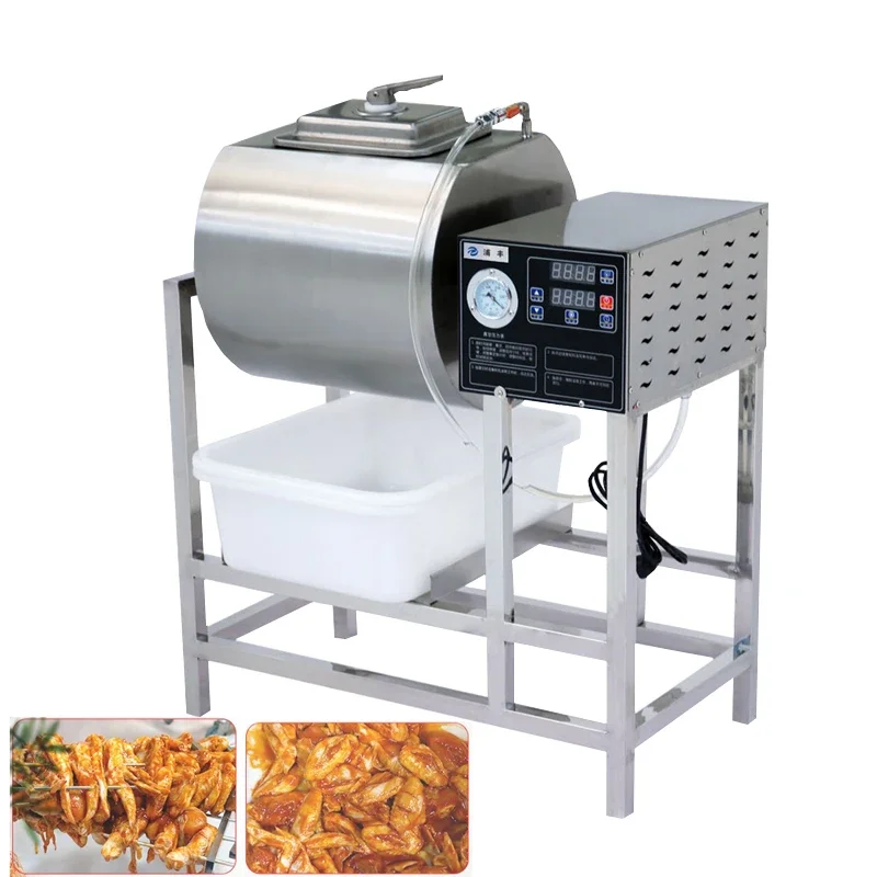 220V Electric Vacuum Food Pickling Machine Fried Chicken Marinating Machine Meat Vegetable Pickling Machine