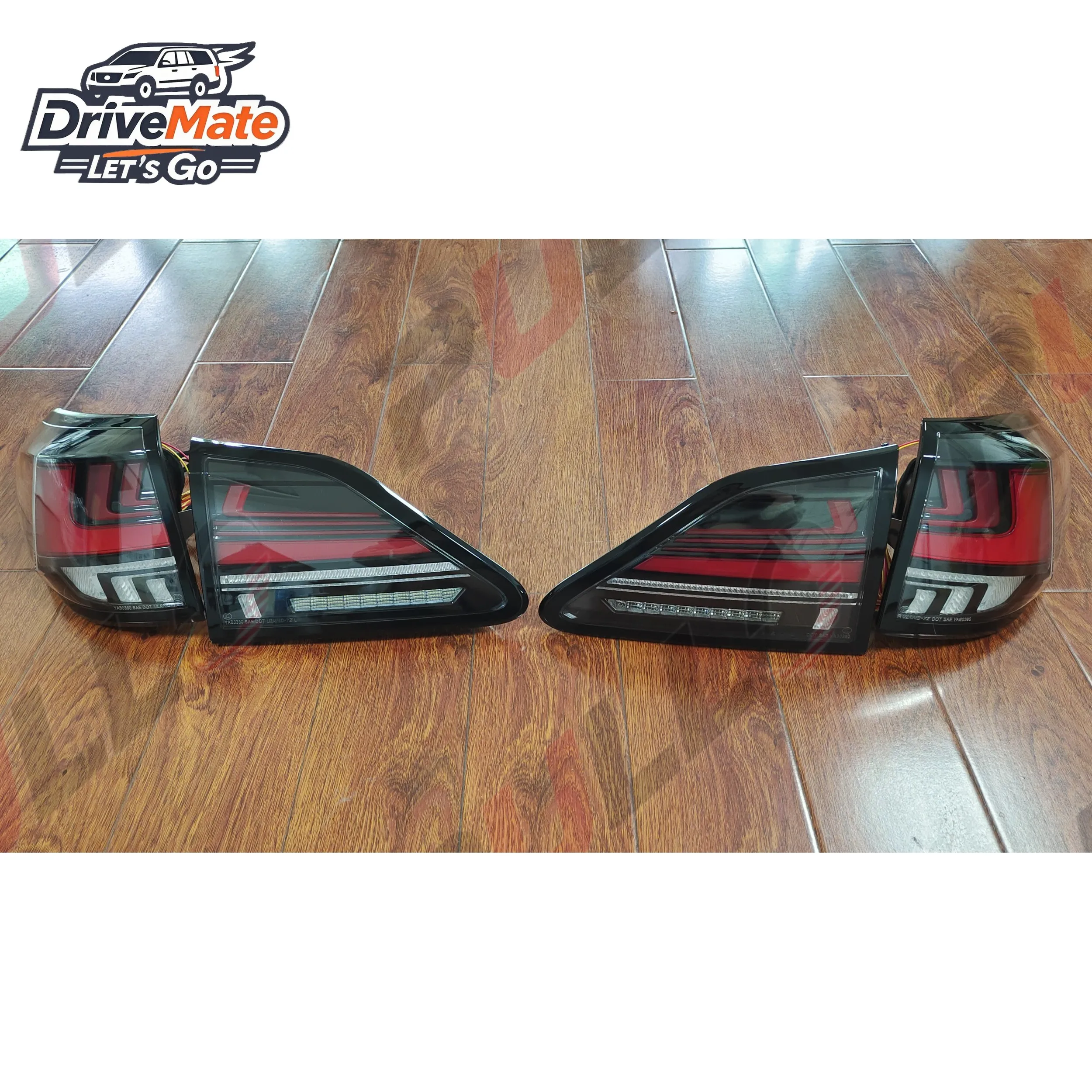 

Светодиодные задние фонари, подходящие для Lexus RX 2009-2015, обновление до 2020 года, новый стиль, задние фонари, автоаксессуары