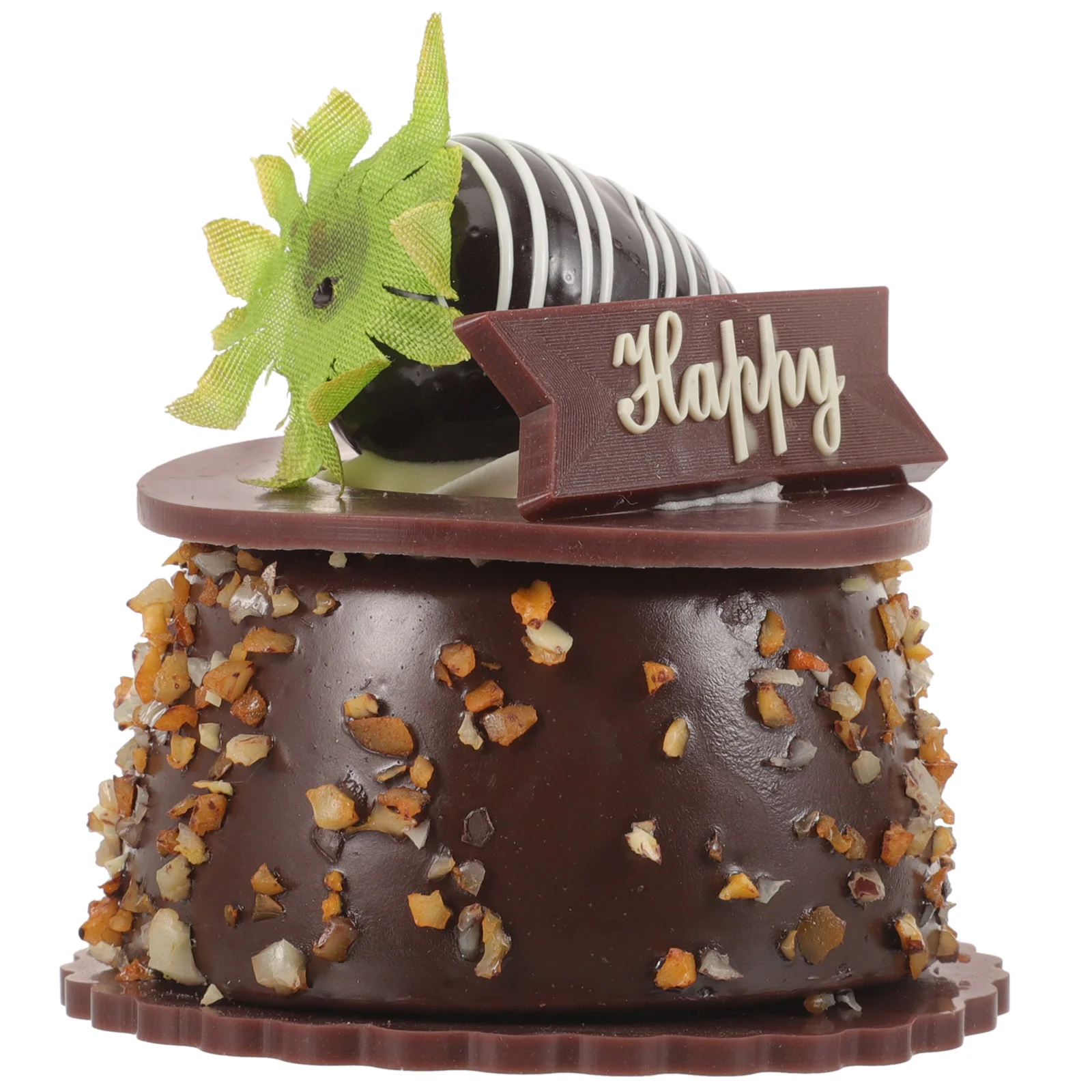 Simulation Cake Model Artificial Ornament Dessert Decoration Fake Food Chocolate