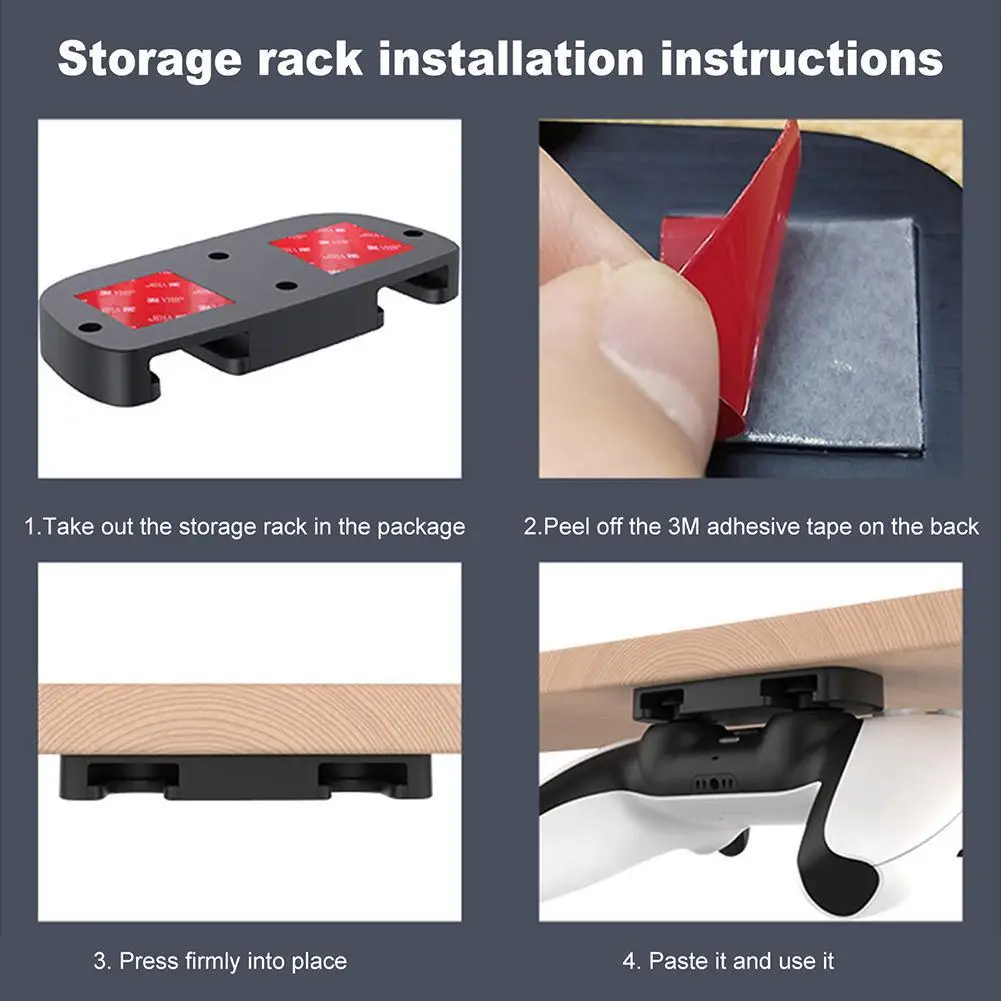 Portable Game Controller Hanging Storage Rack Handle Gamepad Bracket Console Holder Stand Compatible For Ps5/ps4