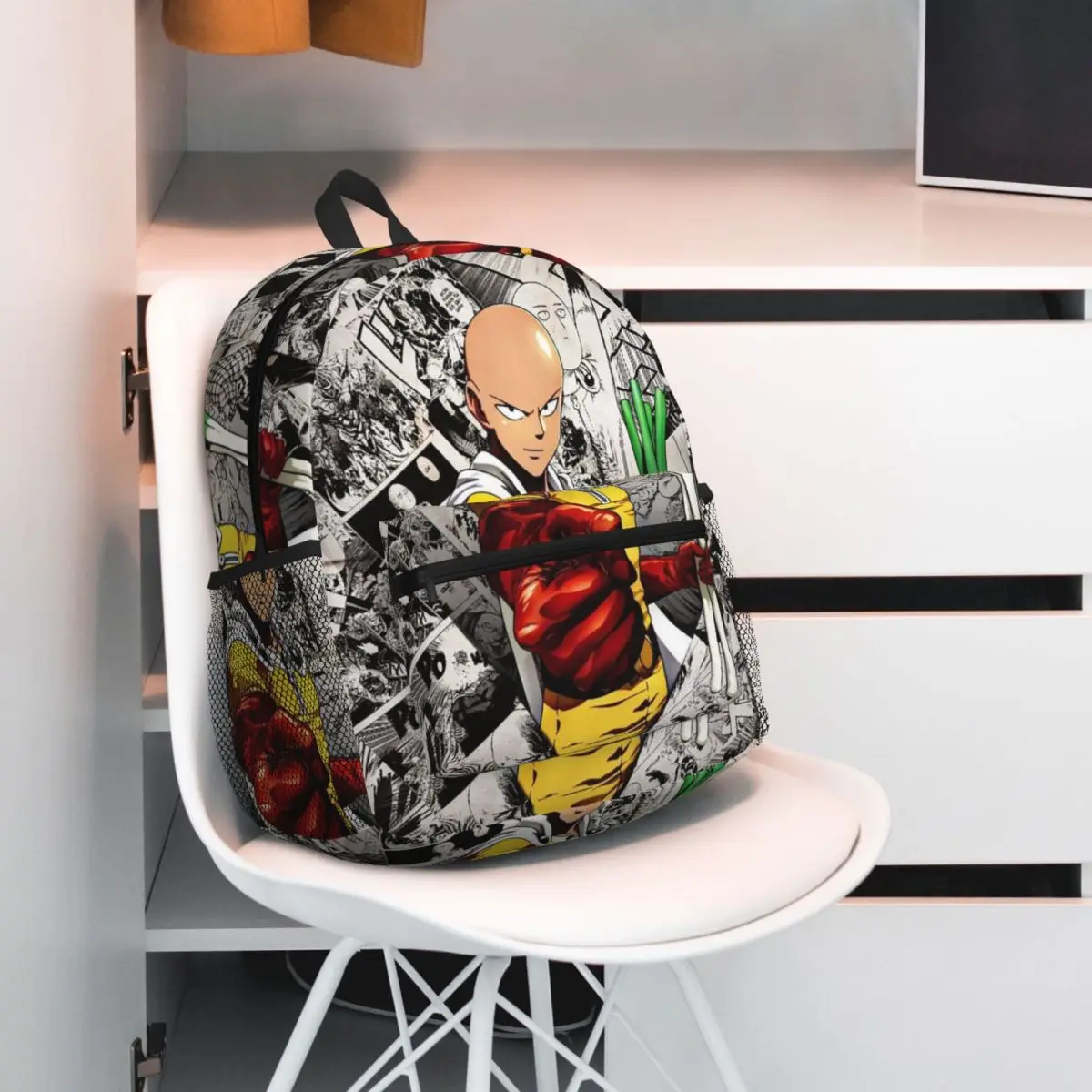 أنيمي واحد لكمة رجل الطالب على ظهره حقيبة مدرسية المشي لمسافات طويلة السفر Daypack للبنين بنات موضة حقيبة الكتب حقائب الكتف