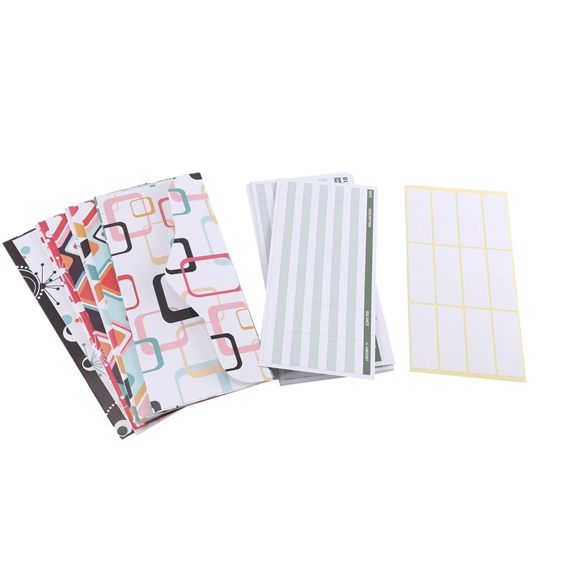 

1 Set Waterproof Cash Envelopes System For Budgeting Expense Budget Sheets With Labels