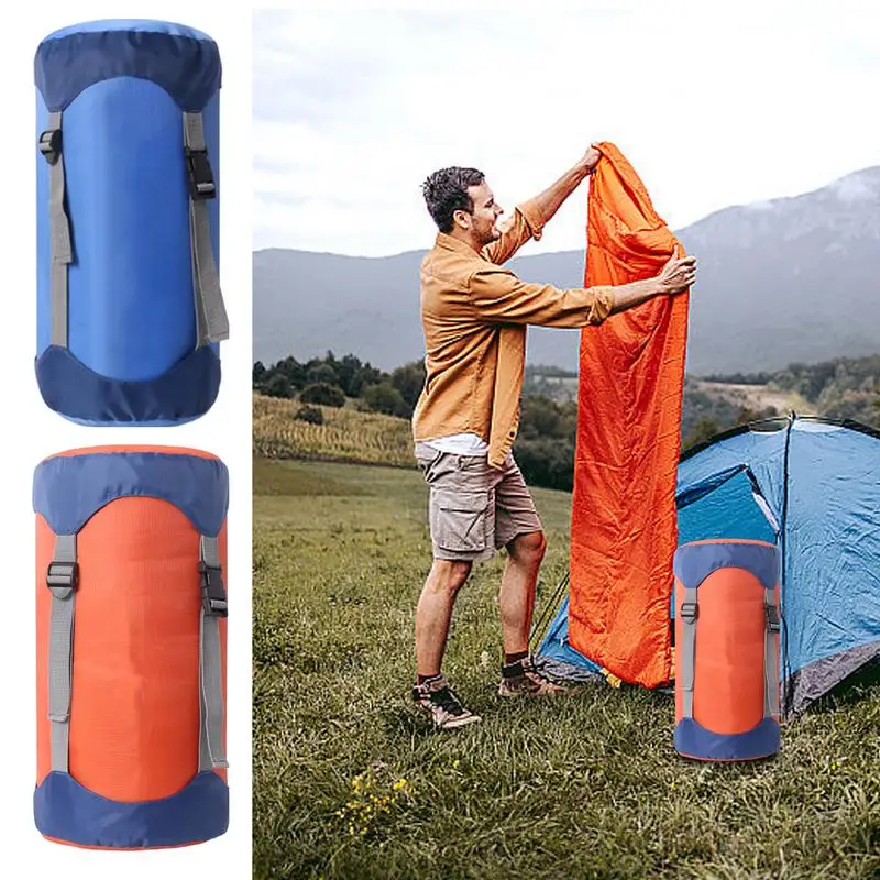 

35L Nylon Compression Sack outdoor Compression Sleeping Bag Waterproof Portable Space Saving down cotton sleeping bag