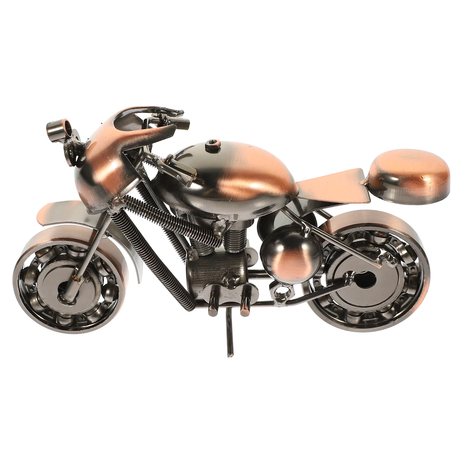 

Motorcycle Model Retro Simulation Children Study Room Decoration Ornament Iron Gift Children's Toy