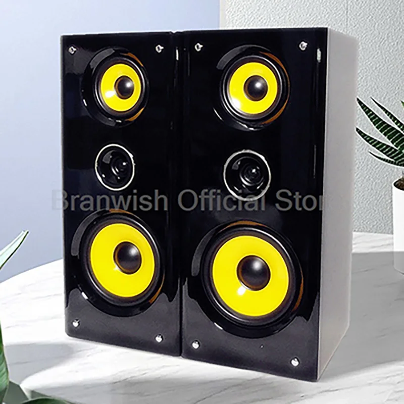 

8.5inch 3 Way Floor Standing Speakers 130-300W Audience 20Hz-20KHz Frequency 90dB Sensitivity HiFi Audio System for Home Karaoke