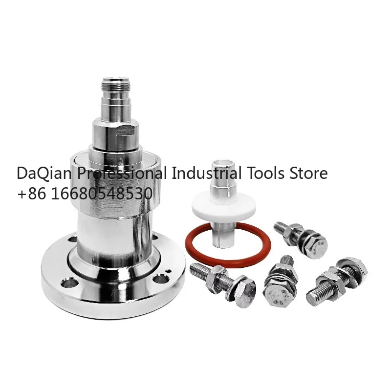 K2sFactory Adaptor 1-5/8 EIA Flange Clamp Mount EIA 4-Hole Flange for Para Cable Rigid 7/8 Foam Feeder Cable  Coaxial Connecto