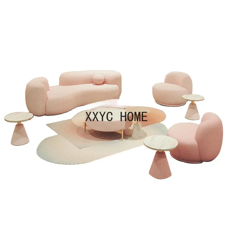 الشمال امبسوول متجر الملابس الجمال أريكة مزيج B & B التفاوض اجتماع منطقة الراحة