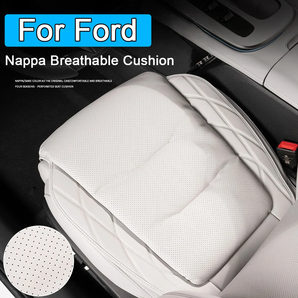 

Car Seat Cushion Leather Breathable Seat Protector Seat Cover ﻿For Ford Focus MK3 MK5 Mondeo Explorer Ecosport Fiesta Kuga