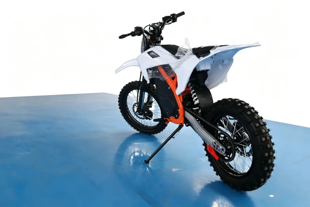 QC QC-Y08 5000W 96V 40Ah Electric Dirt Bike-100km/h All-Terrain Off-Road Disc Brake Waterproof Motorcycle