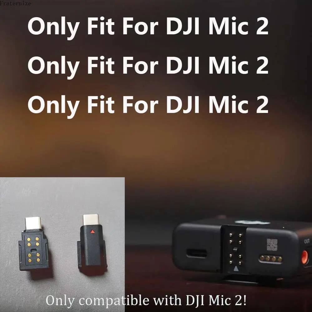 Adapter USB-C do DJI Mic 2, telefon komórkowy, smartfon USB-C/PC/Mac, akcesoria do iPhone 15/16, seria Android Type-C — zdjęcie produktu 5