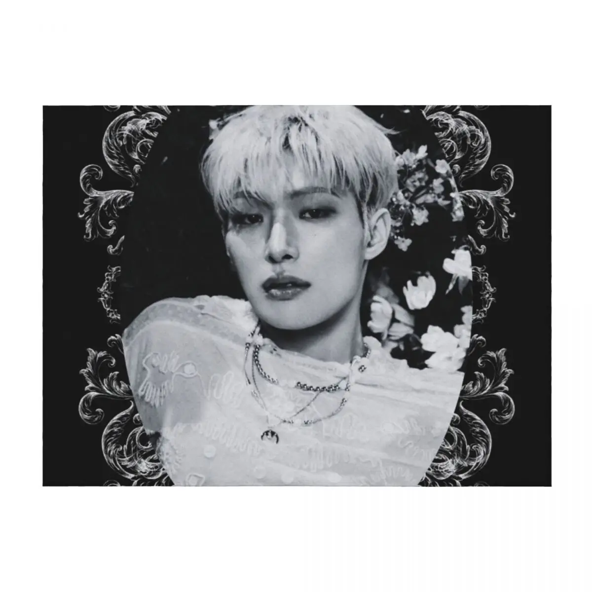 

Mingi ATEEZ Throw Blanket Flannels Camping heavy to sleep Thins Blankets