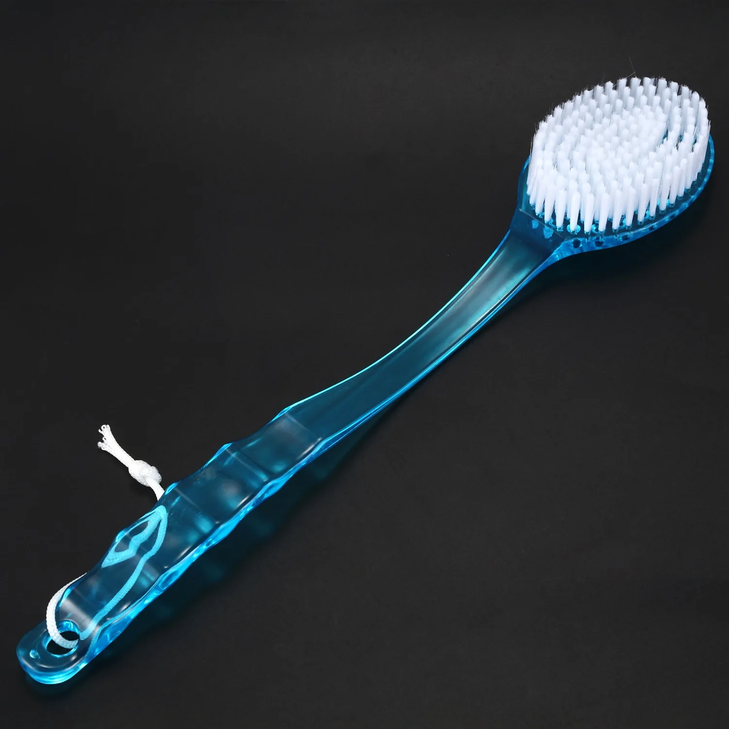 M12K-Long Handled Body Bath Shower Back Brush Scrubber Massager Disability Helper