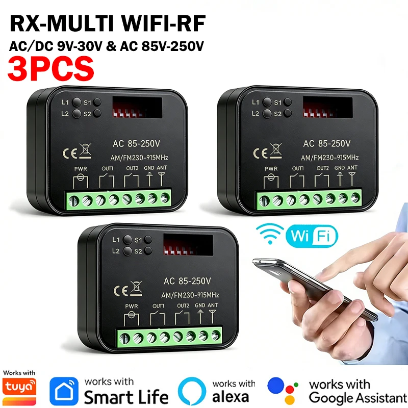 433Mhz Receiver Module - Universal Wifi Smart Switch Module Works