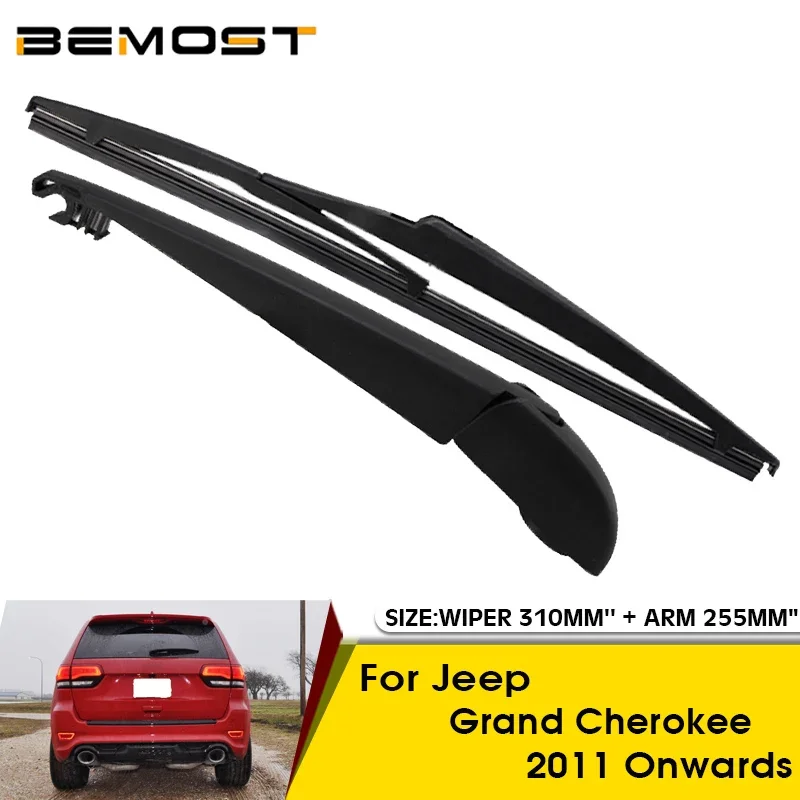 

Car Wiper Blade For Jeep Grand Cherokee 2011 Onwards Rear Back Windshield Windscreen Rear Wiper 310mm+Arm 255mm Car Accessories