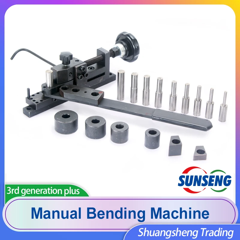 

3th PLUS Manual bending machine tool household DIY pipe bending machine is suitable for all kinds of bendable metal materials