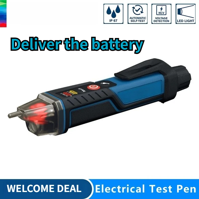 

Tool Parts Professional Non-contact Voltage Tester Self-test IP67 Rating Dual Voltage Power Tool Accessories Bit Holder Packout