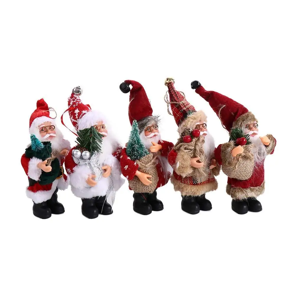 Navidad Natal N1N Kids Gift Home Table Decor Figurine Santa Figure Hanging Pendants Santa Claus Doll Christmas Decorations image 4