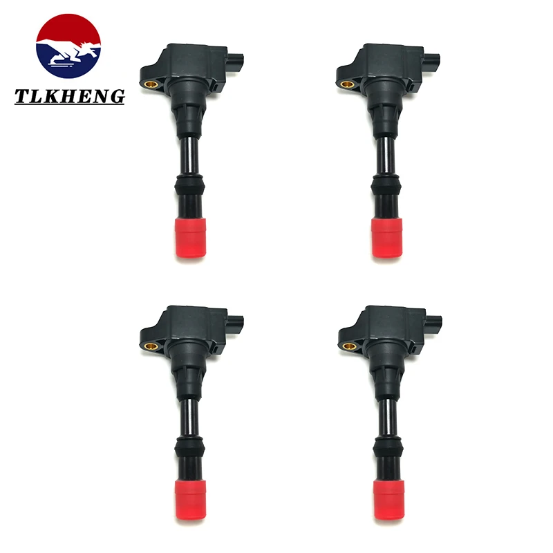 

4PCS New Ignition Coil For Honda Civic Jazz 2002 2004 2005 2006 2007 2008 1.2L 1.3L 1.4L 30520-PWA-003 30520PWA003 30520PWAS01