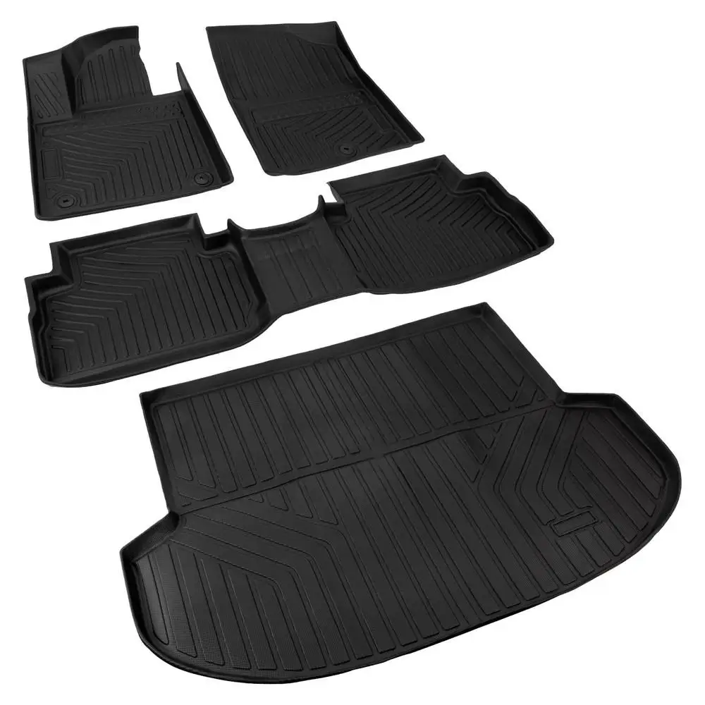 

4X All Weather Floor Mats & Cargo Liner for 2021-2023 Hyundai Santa Fe 5 Seat