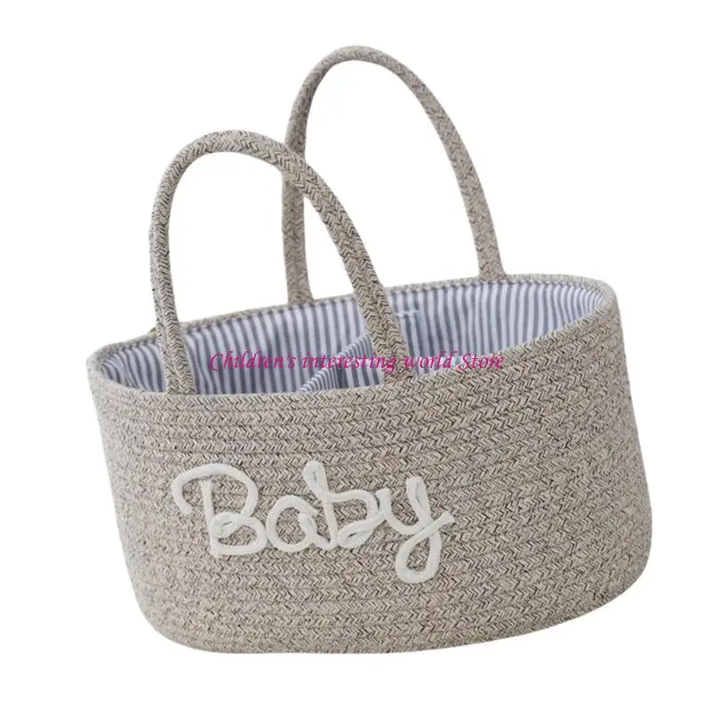 تخزين حفاضات الأطفال الأنيقة مع أقسام متعددة كبيرة للحضانة الأساسية 425F #4