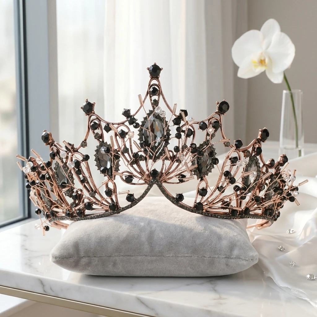 1pc Princess Tiara Dazzling Cr - Women'S Wedding Accessories 评论和价格