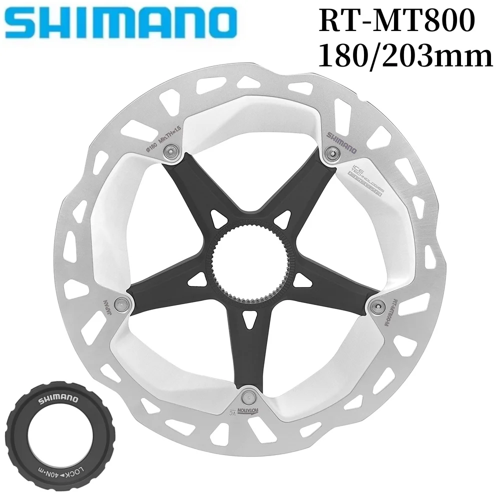 

SHIMANO DEORE XT MT800 MTB Brake Disc Rotor 180mm 203mm Mountain Road Bike Hydraulic Disc Brake Rotors Bicycle Parts