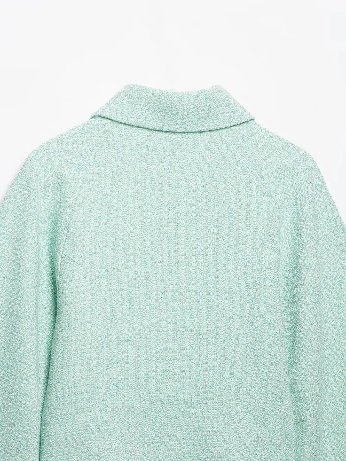 Damen Kurzjacken Casual Revers Reißverschlüsse Langarm Schlanke Damenmäntel Mode 2026 Herbst Winter Damen Streetwear – Detail 8