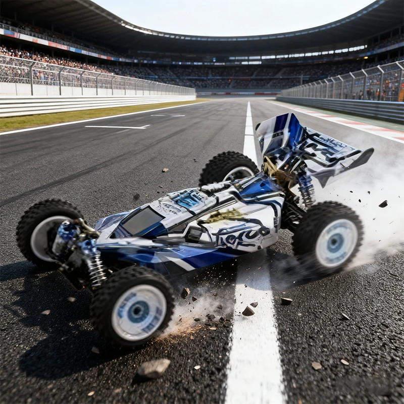 

Wltoys New 124017 1/12 2.4G Racing RC Cars 4WD Brushless Motor 75Km/H High Speed Remote Control Off-road Drift Toys For Aduit