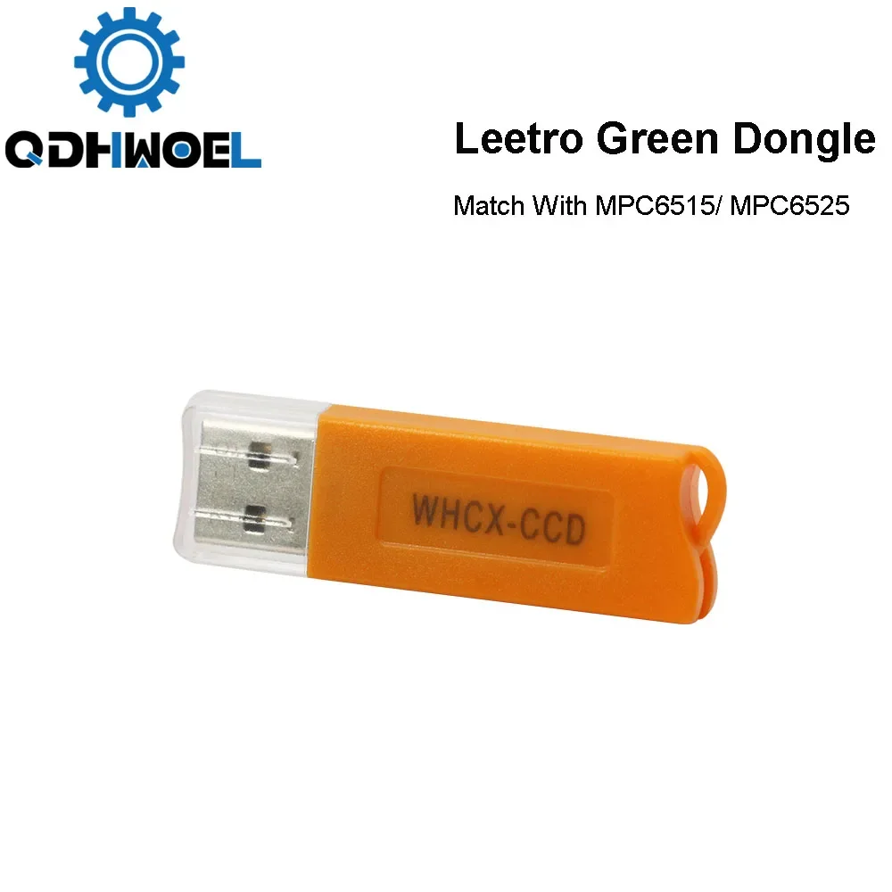 QDHWOEL Leetro وحدة تحكم بالليزر الأصفر USB دونغل لوحدة تحكم ليزر Co2 MPC6515 MPC6525 MPC6525A مفتاح القطع بالليزر 5.3 #4