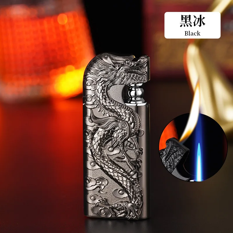 Dragon Lighters Creative Windproof Gas Lighter Luxury Metal Torch Cool Lighter Smoking Accessories