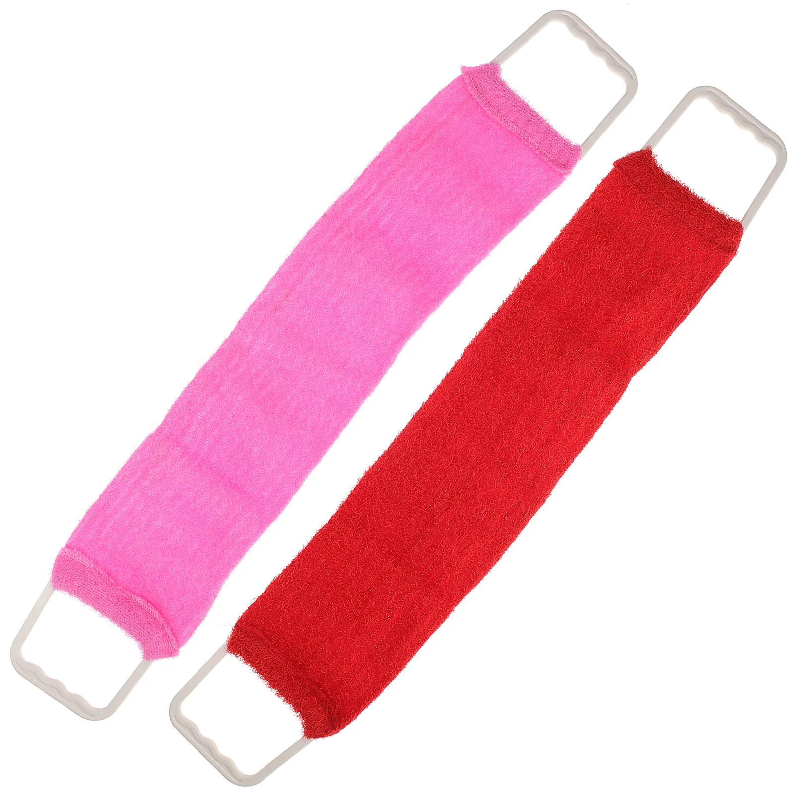 

Natural Bath Scrubber Rub Towel Massage Strap Double Sided Exfoliate Pull Back Strip Shower Belt Premium Material Removes Dead