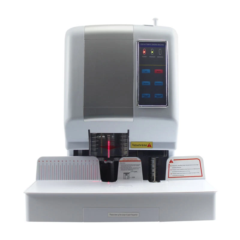 XD-802B Binding Machine Manual Binding Laser Positioning Financial Accounting Binding Materials